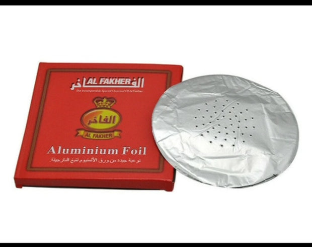 Hookah Aluminum Foil Charcoal (50 pieces) – iSmoque